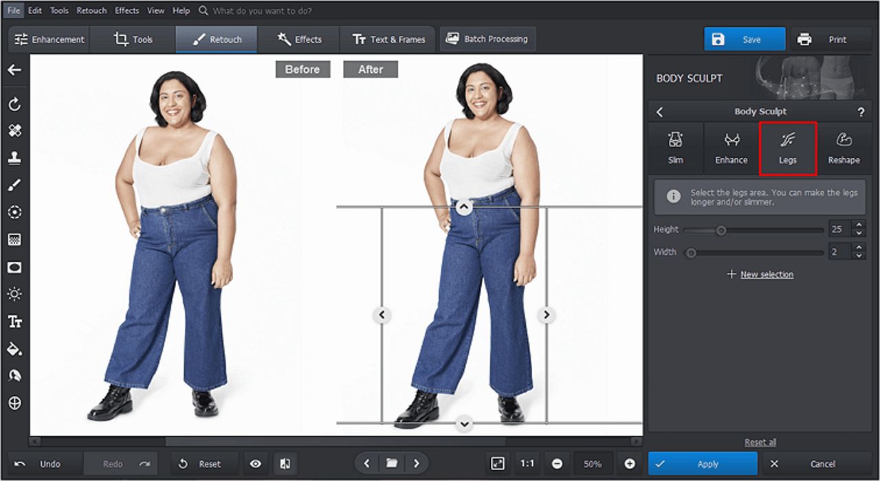 Transform Your Look with Body Reshaping Photo Editor