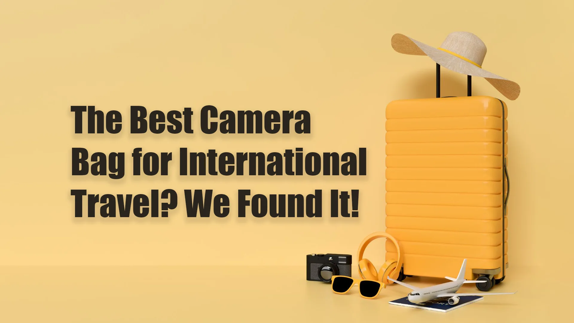 The Best Camera Bag for International Travel: Maximum Protection for Your Gear