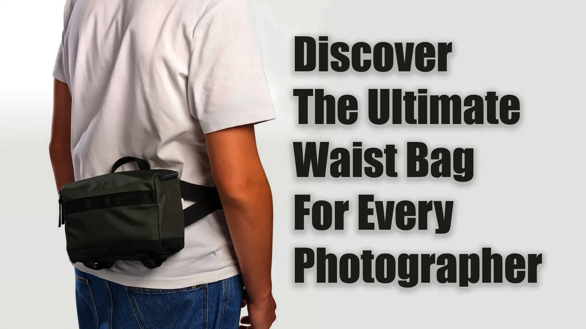 The Best Camera Waist Bag: Lightweight, Secure, and Easy to Carry