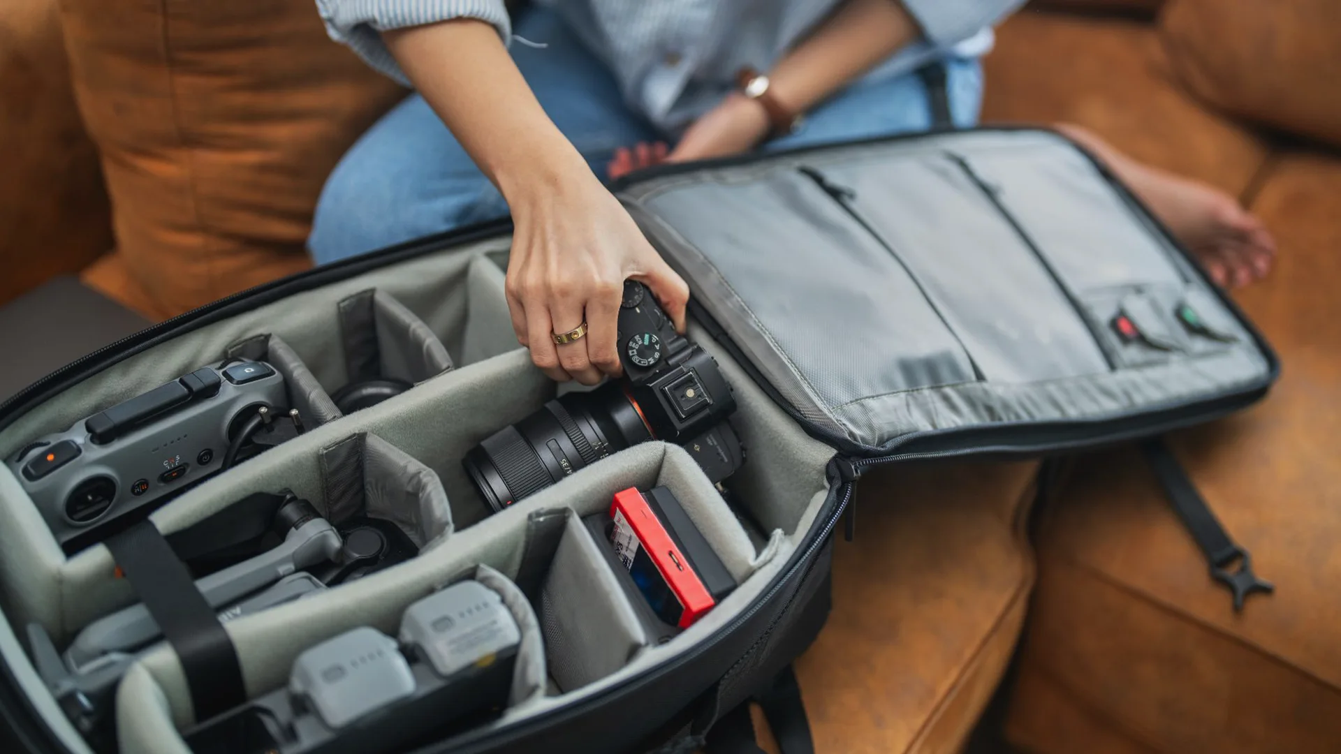 Camera Padded Bag for Secure Protection of Your Fragile Equipment