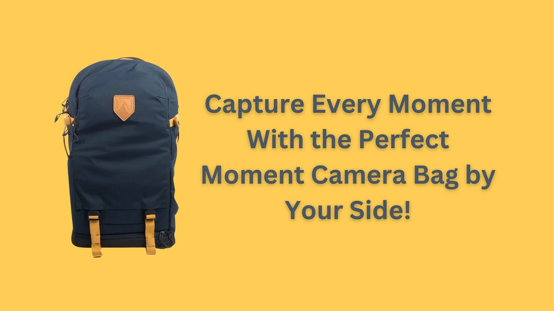 Moment Camera Bags for Everyday Use and Professional Photography