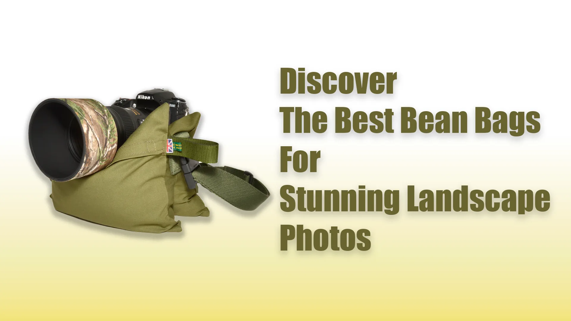 The Best Photography Bean Bags for Wildlife and Landscape Shoots