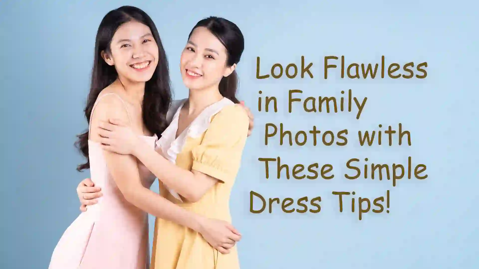 How to Choose the Perfect Dress for Family Photos: A Woman’s Guide