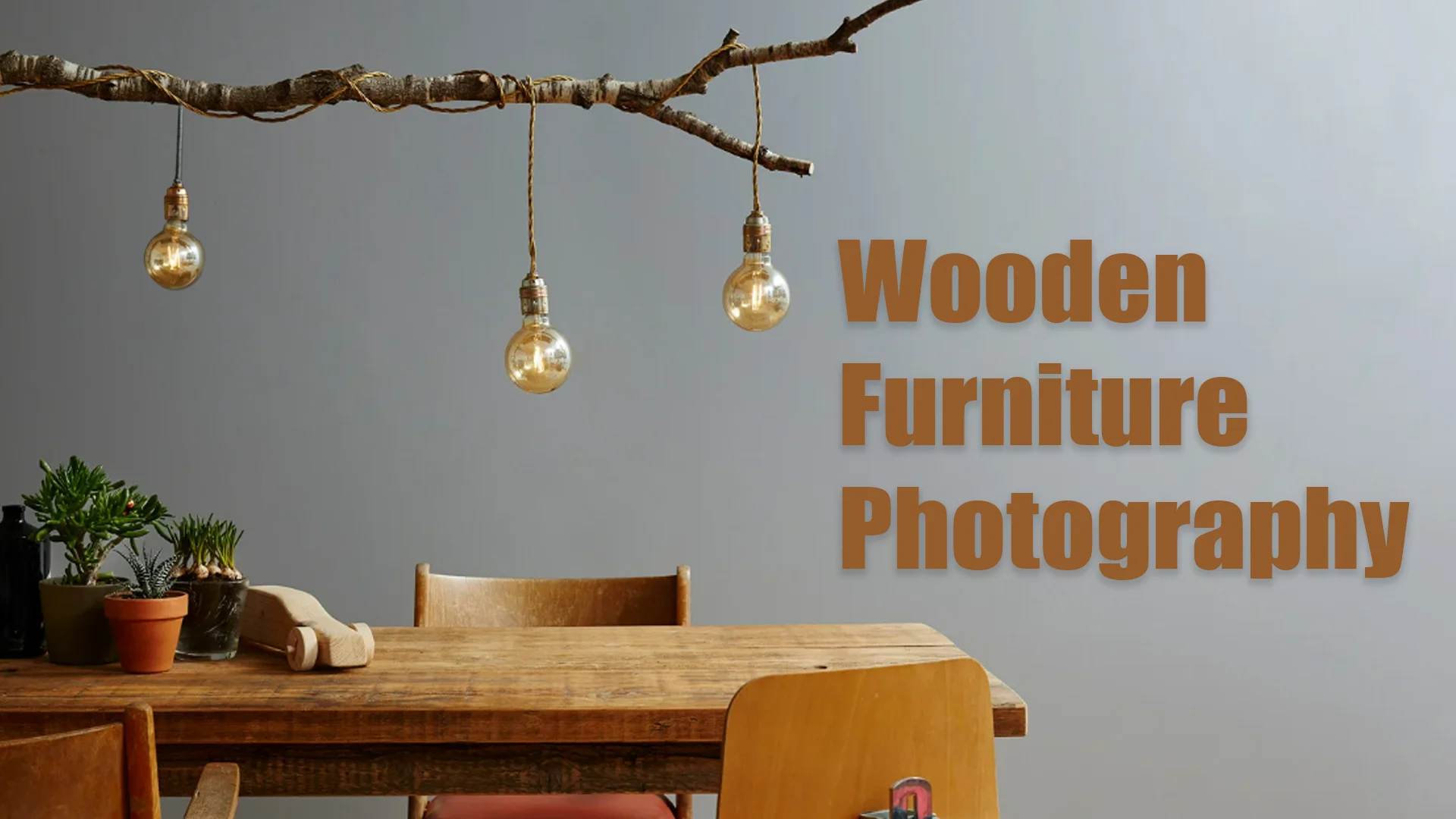 Wooden Furniture Photography: Highlighting Natural Beauty