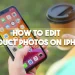 how to edit product photos on iphone featured image