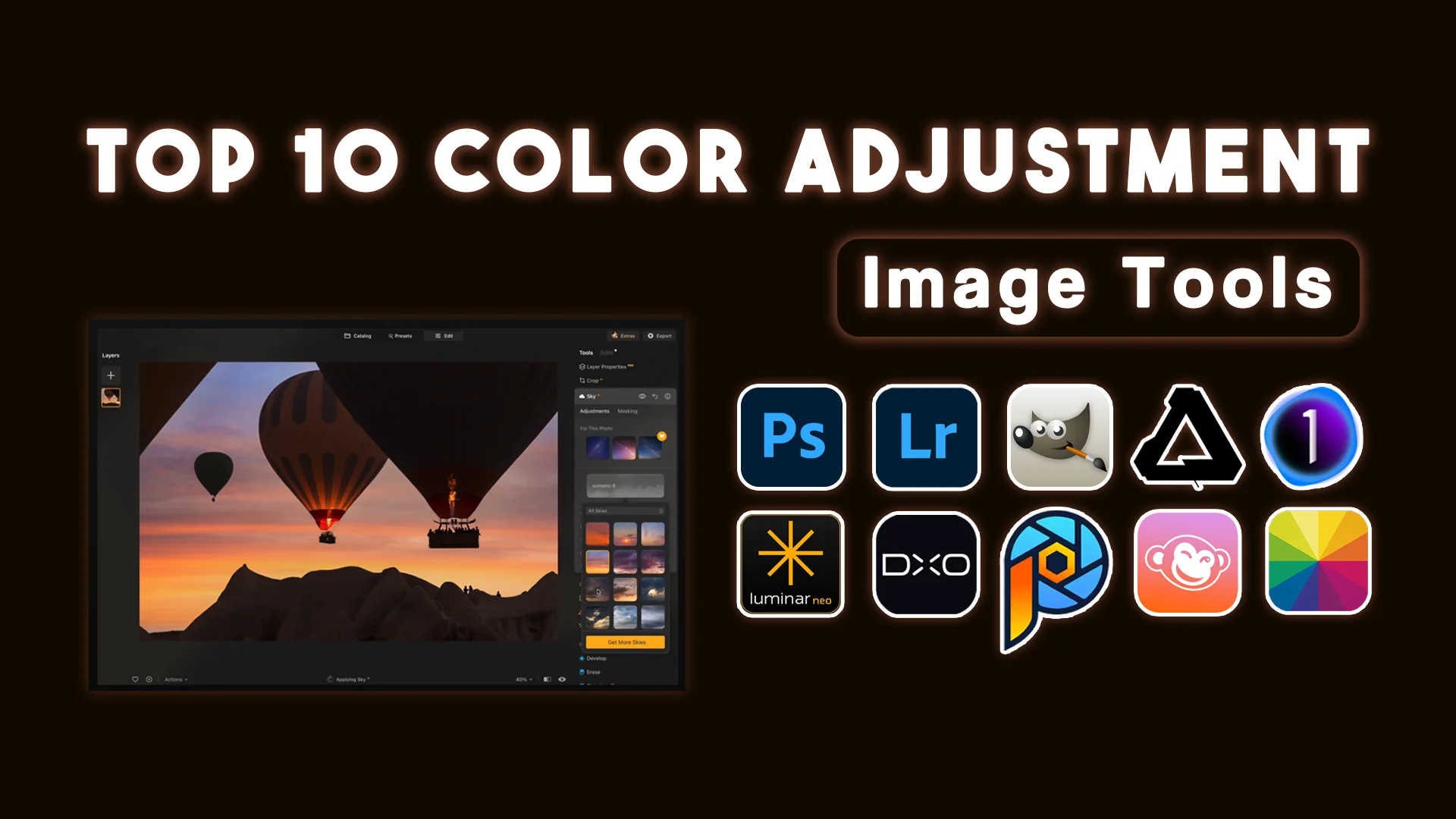 Top 10 Color Adjustment Image Tools: Reviews and Comparisons