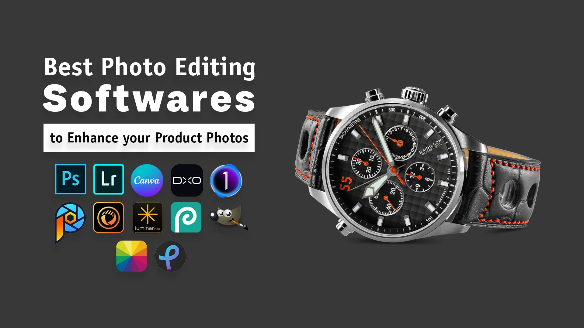 Top Software Options for Product Photo Editing