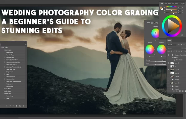 Wedding Photography Color Grading: A Beginner’s Guide to Stunning Edits