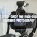 clothing photography setup featured image