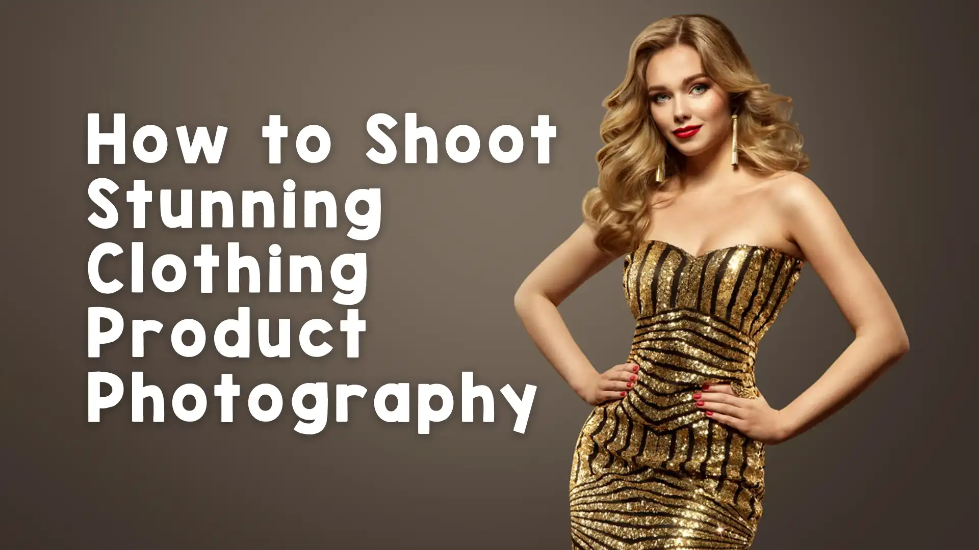 How to Shoot Stunning Clothing Product Photography