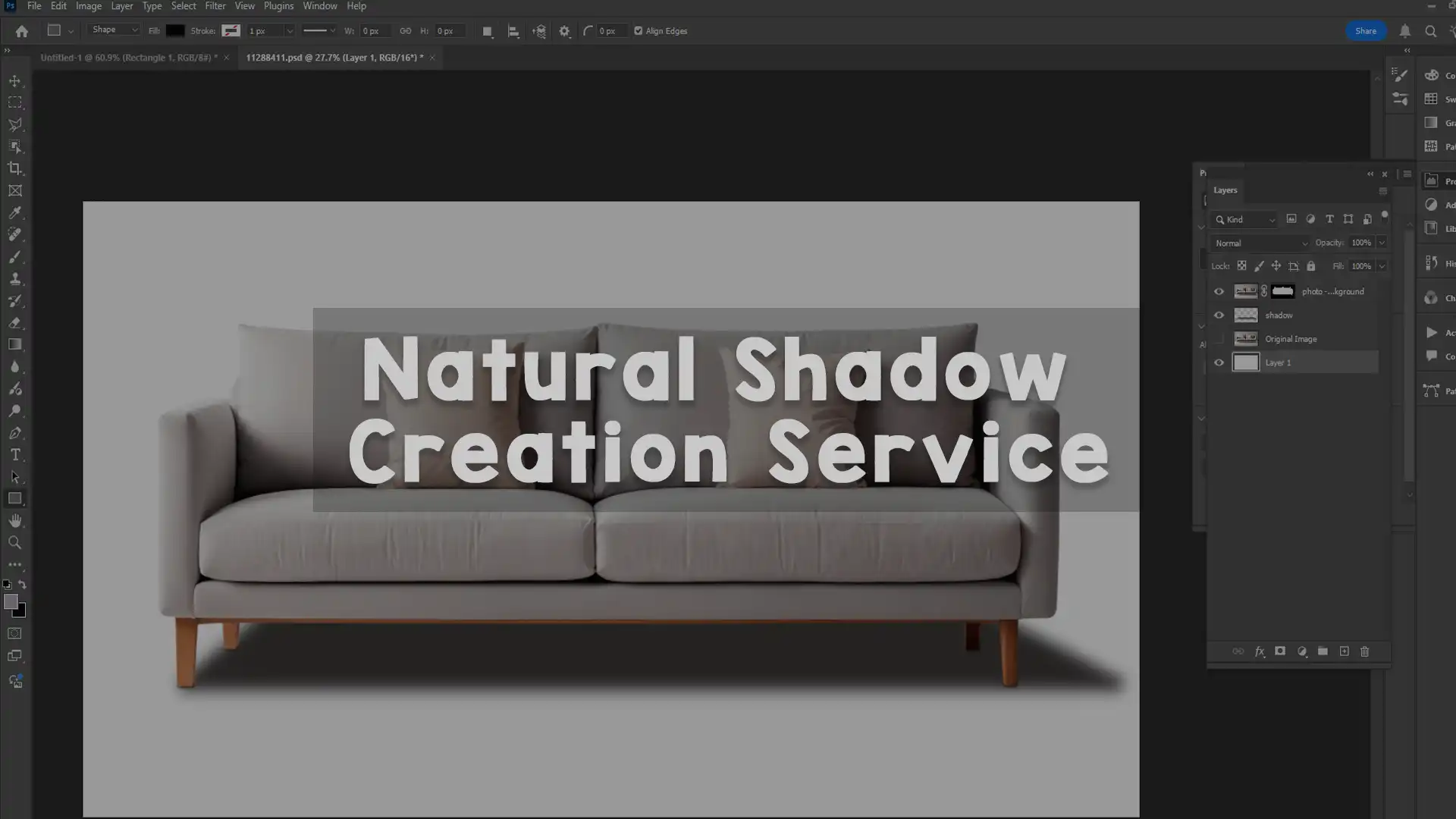 Natural Shadow Creation Service: Enhance Your Product Images with Realistic Shadows