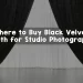 black velvet cloth for photography featured image