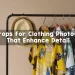 props for clothing photography