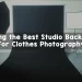 studio background for clothes photography