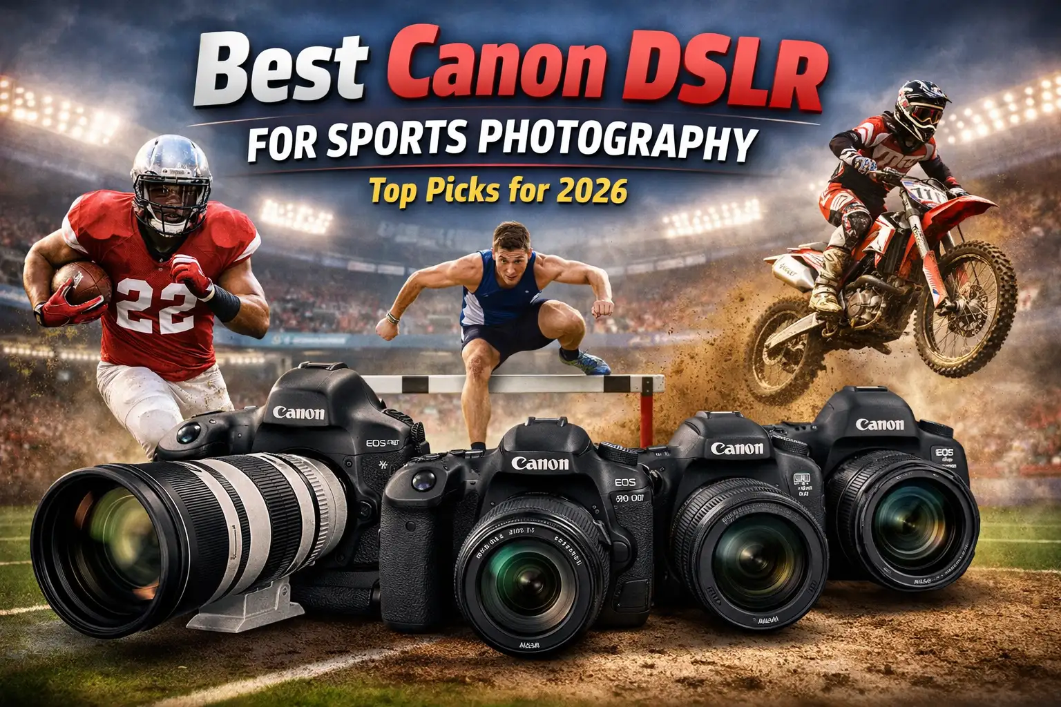 Best Canon DSLR for Sports Photography: Top Picks for 2026