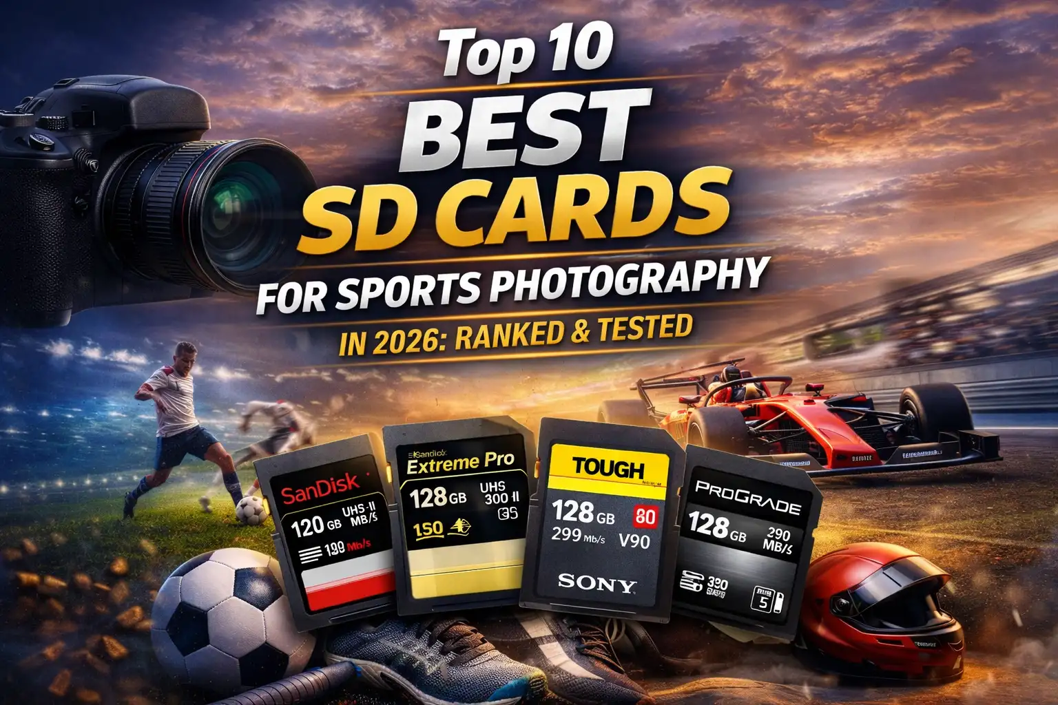 Top 10 Best SD Cards for Sports Photography in 2026: Ranked & Tested
