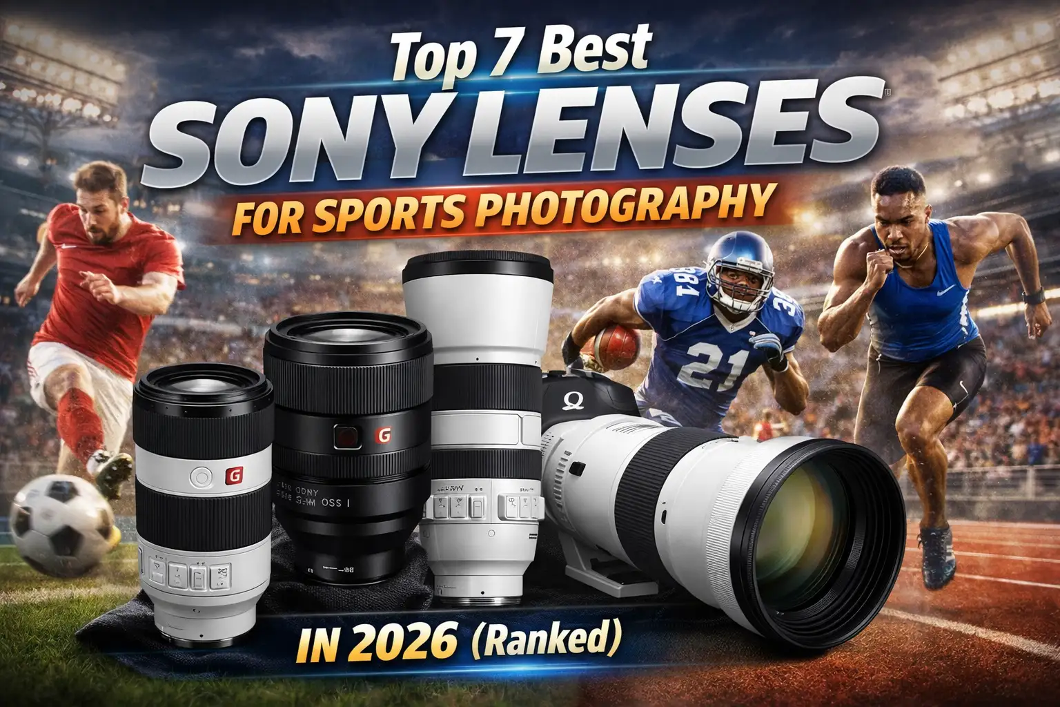 Top 7 Best Sony Lenses for Sports Photography in 2026 (Ranked)