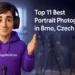 3D Pixar-style male character in purple ImageWorkIndia hoodie smiling while wearing headphones in a Brno studio setting.