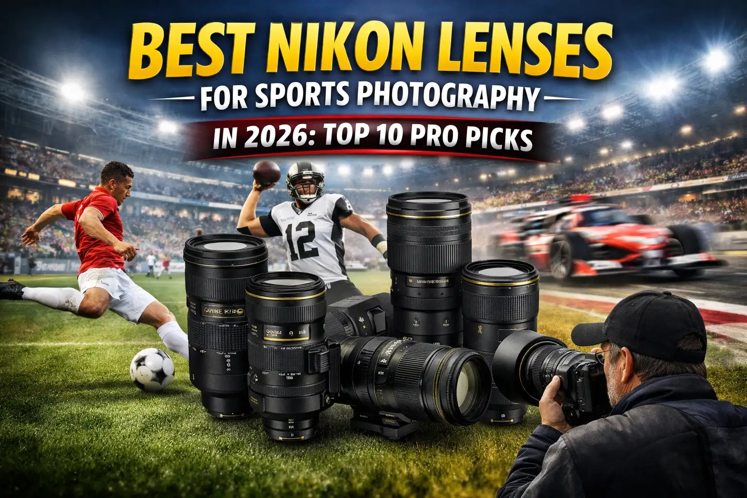 Best Nikon Lenses for Sports Photography in 2026: Top 10 Pro Picks