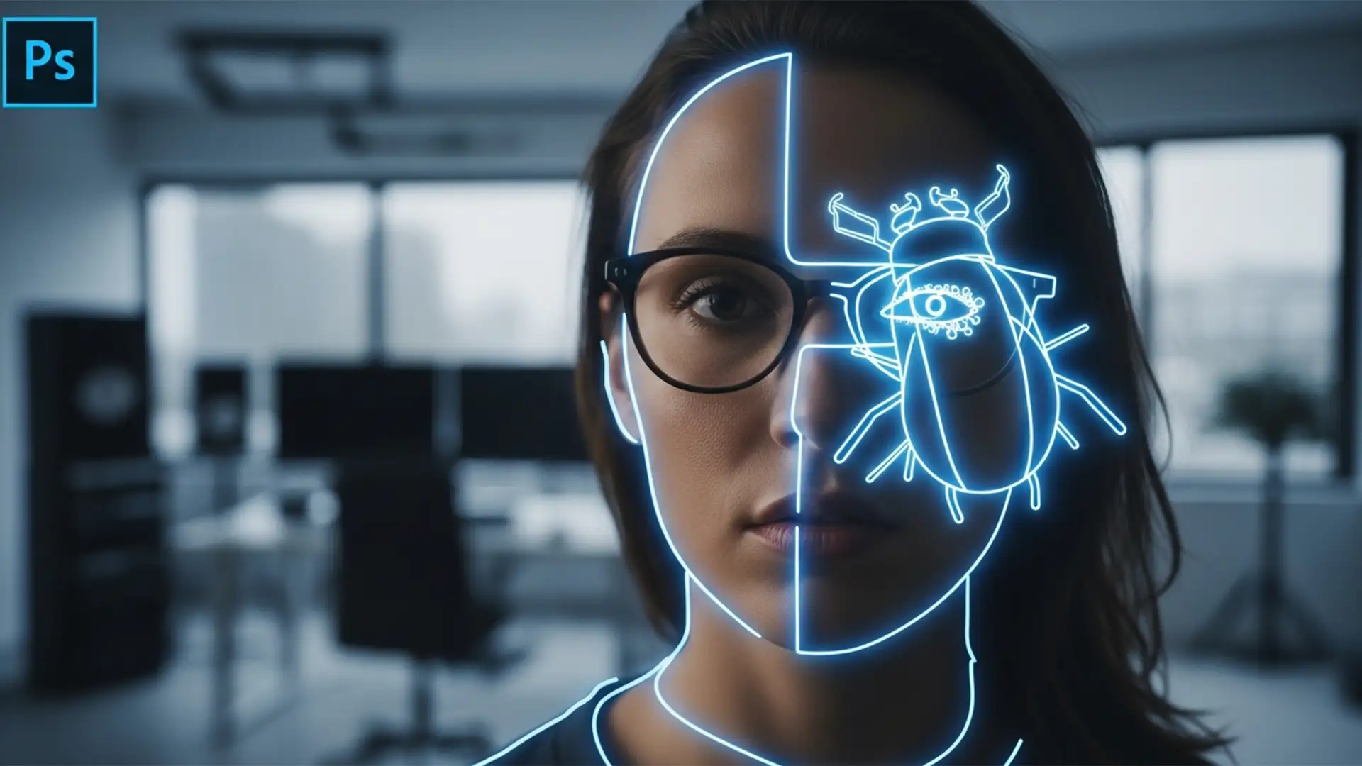 Fix Photoshop Select Subject Missing Glasses