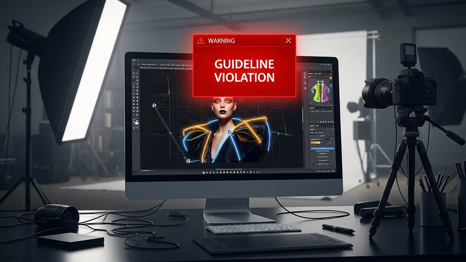 How to Fix Photoshop Generative Fill Guideline Violations