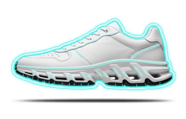 Sneaker Sole Secret: Shoe Tread Masking & Contouring