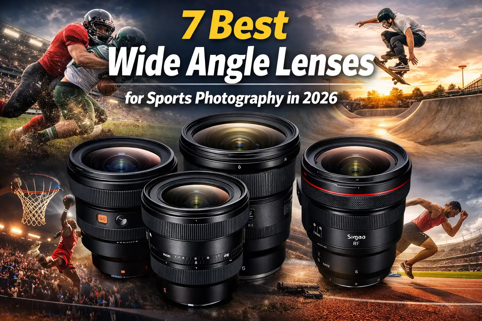 7 Best Wide Angle Lenses for Sports Photography in 2026