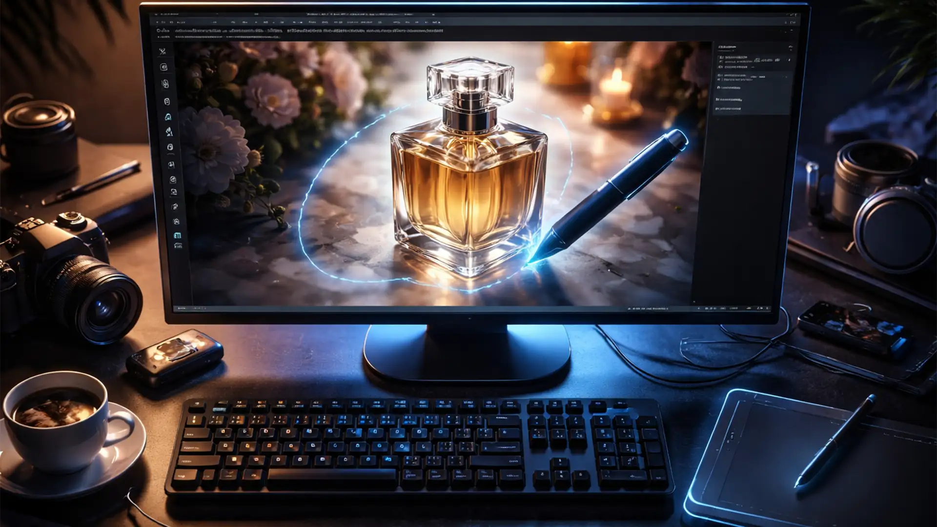 Clipping Path For AI Lifestyle Image Generation