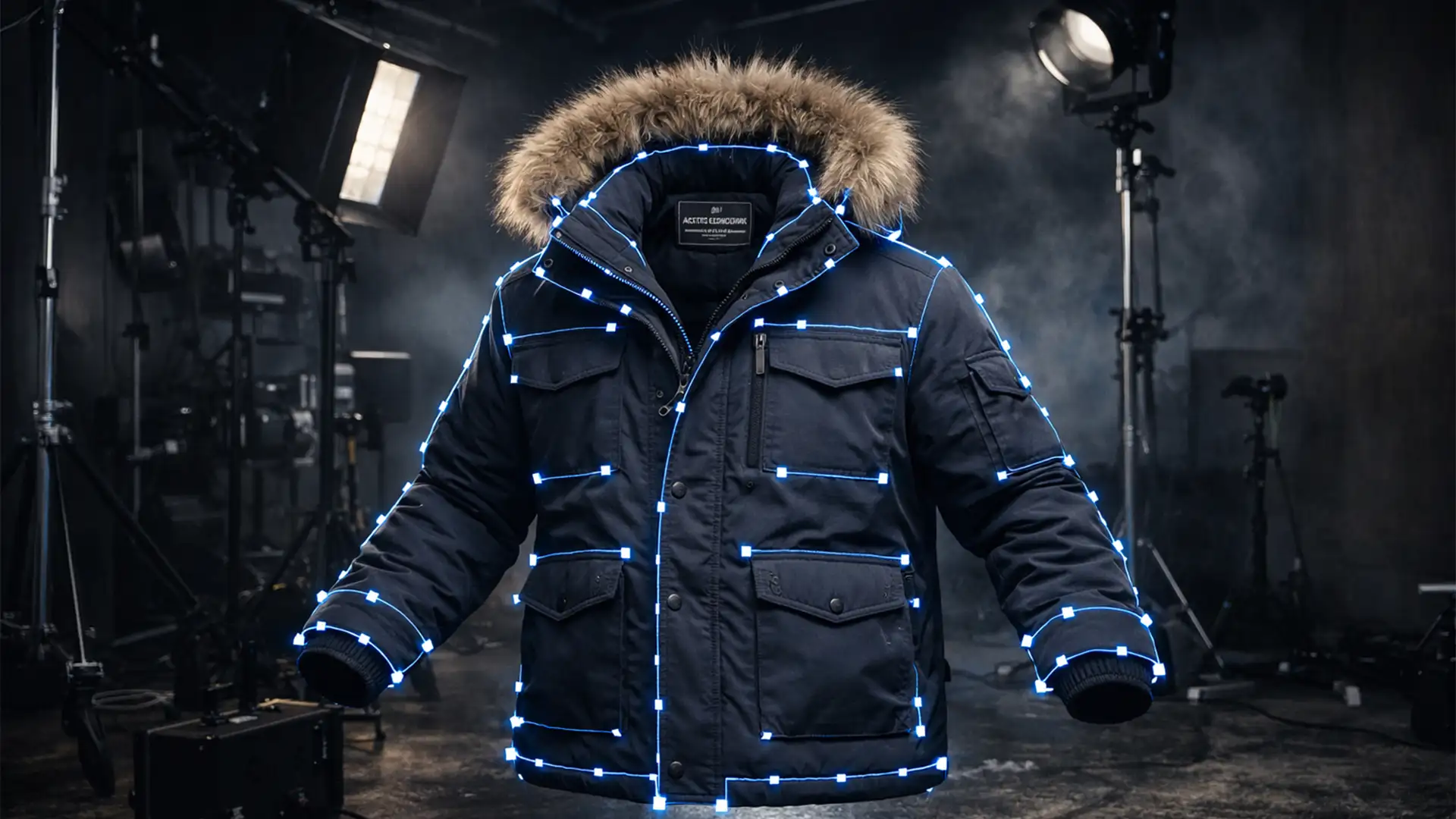 Ghost Mannequin Clipping Paths for Winter Apparel