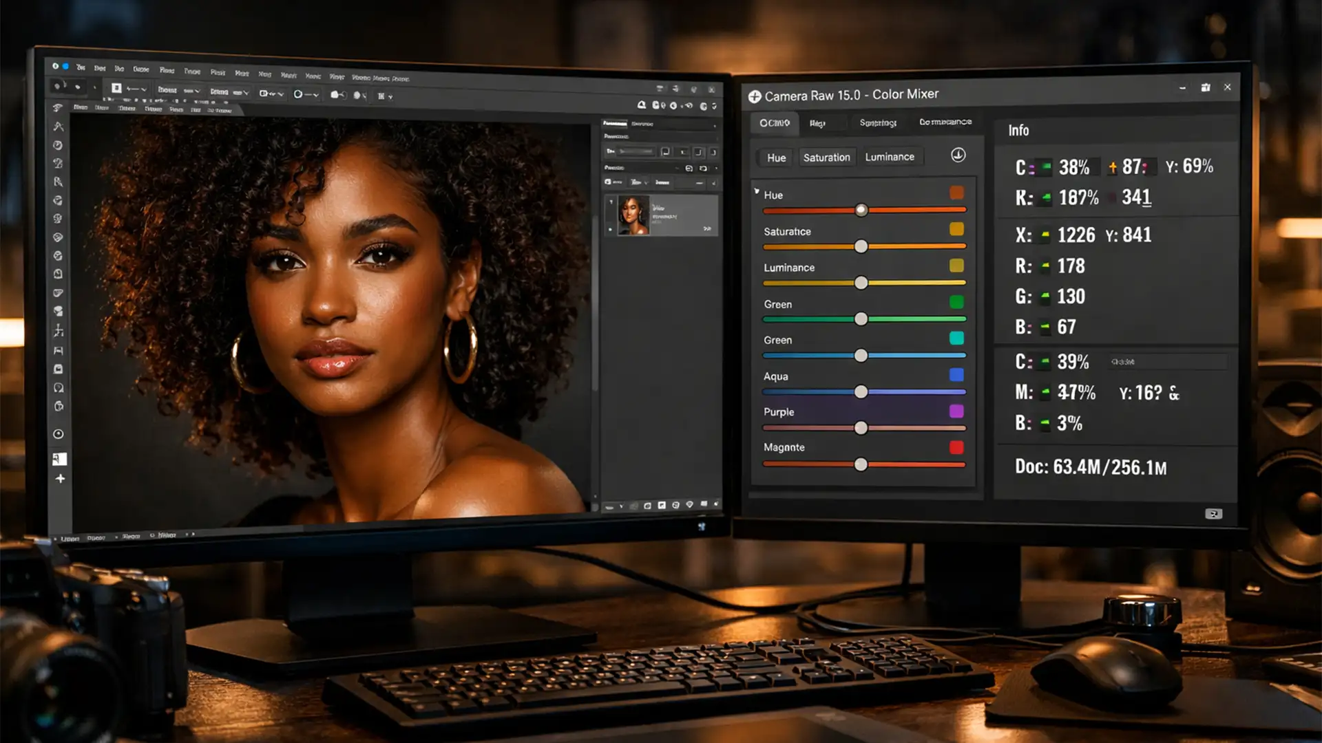 Authentic Retouching for Biracial Skin Tones