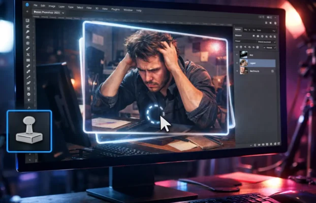 Fix Photoshop 2024 Retouching Tool Copying Whole Image Bug