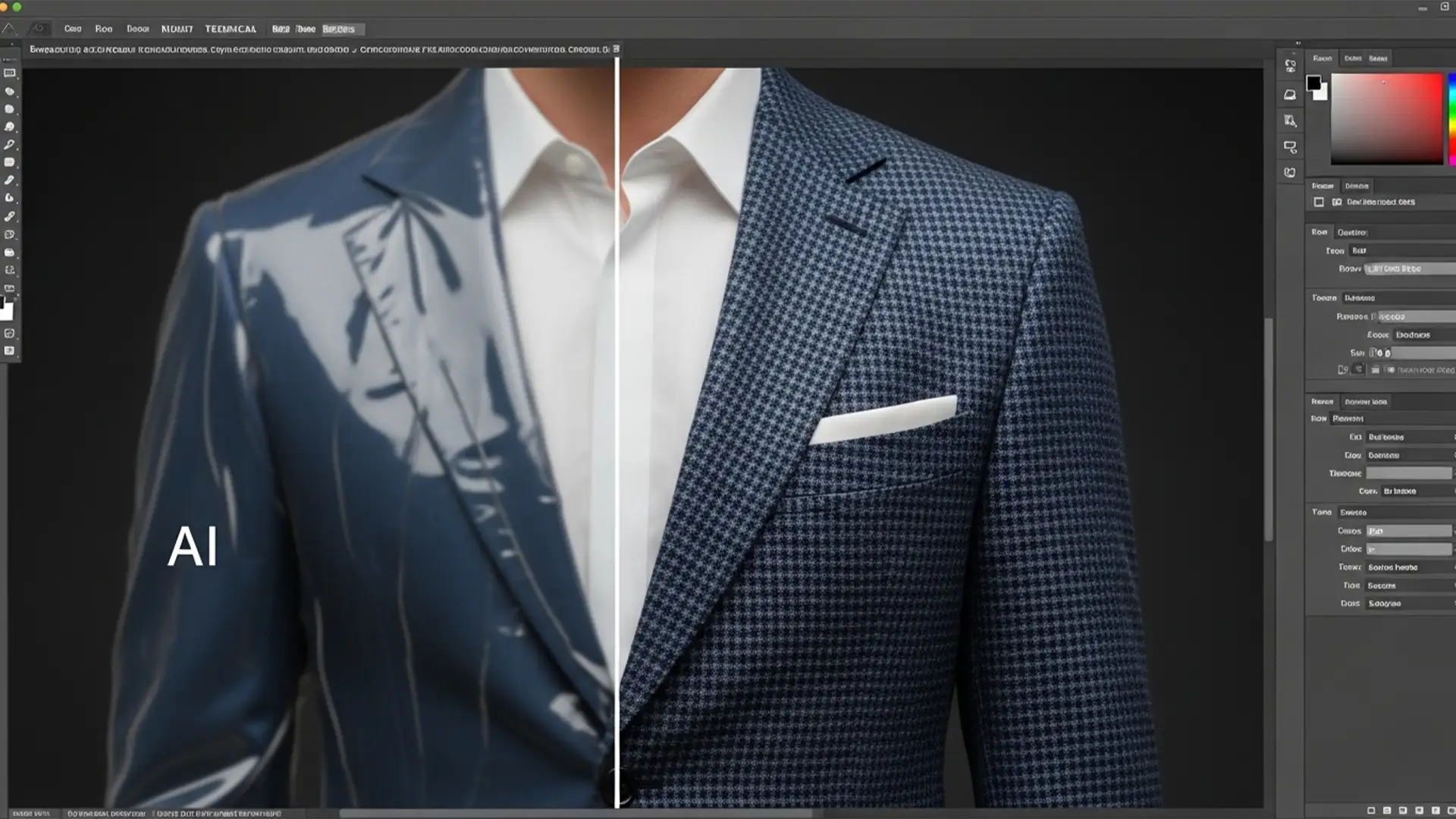 Fix Generative Fill Clothing Texture Loss