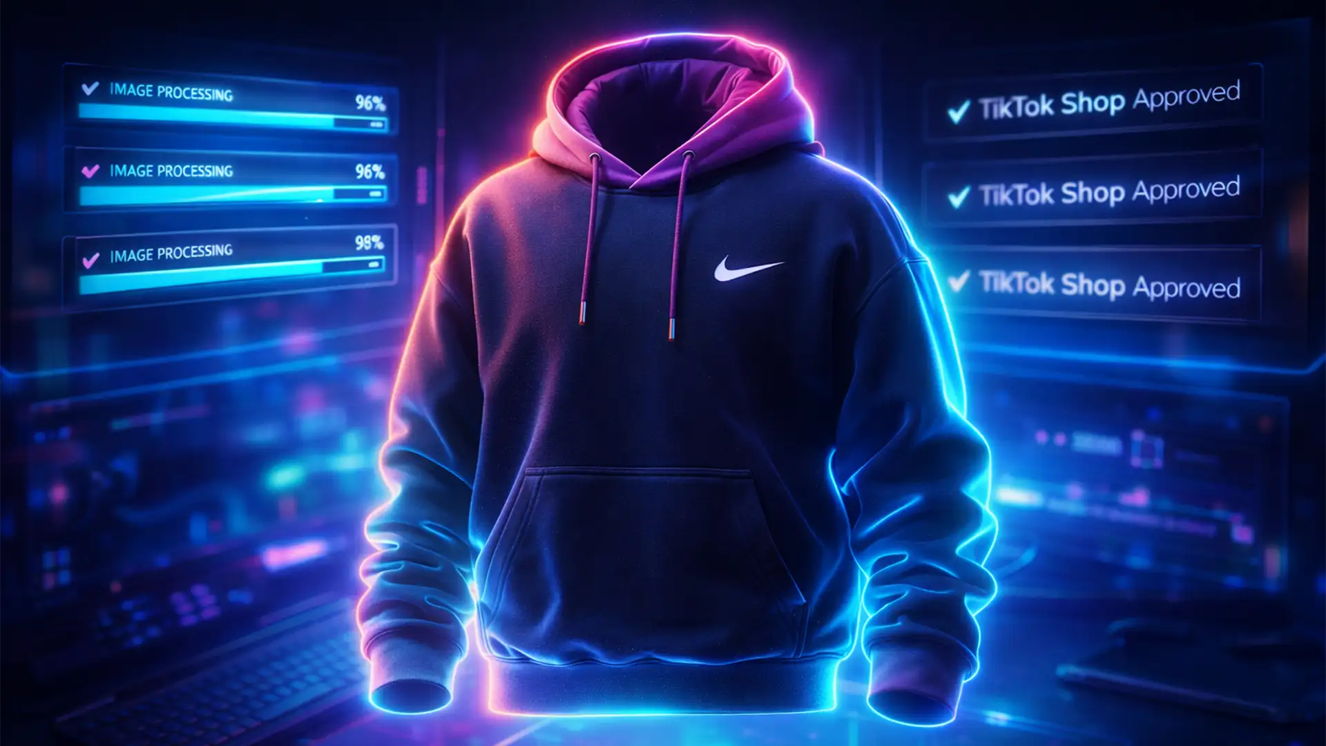 Automated Ghost Mannequin Workflow for TikTok Shop