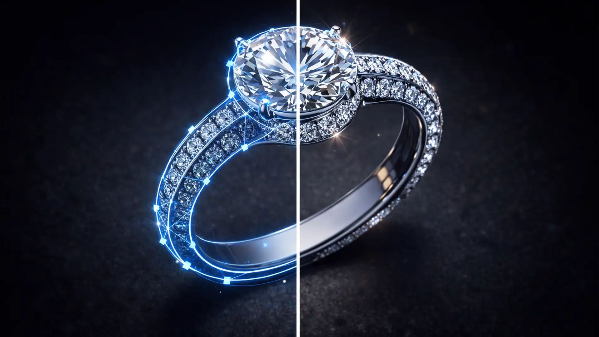 Jewelry Clipping Paths: Preserving Natural Reflections