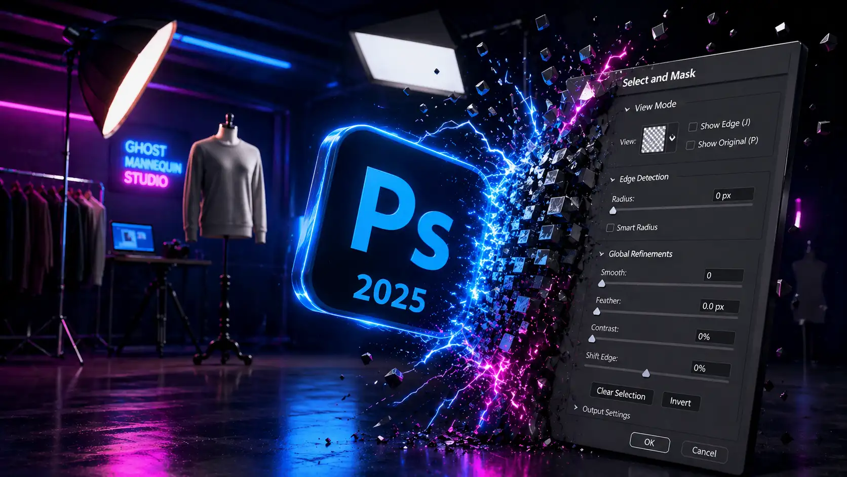 Fix Photoshop 2025 Select & Mask Action Bug [Batch Edit]