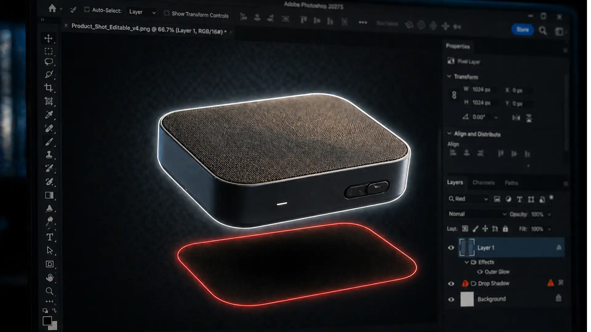 Fixing the PNG Drop Shadow Shift in Photoshop v27.5