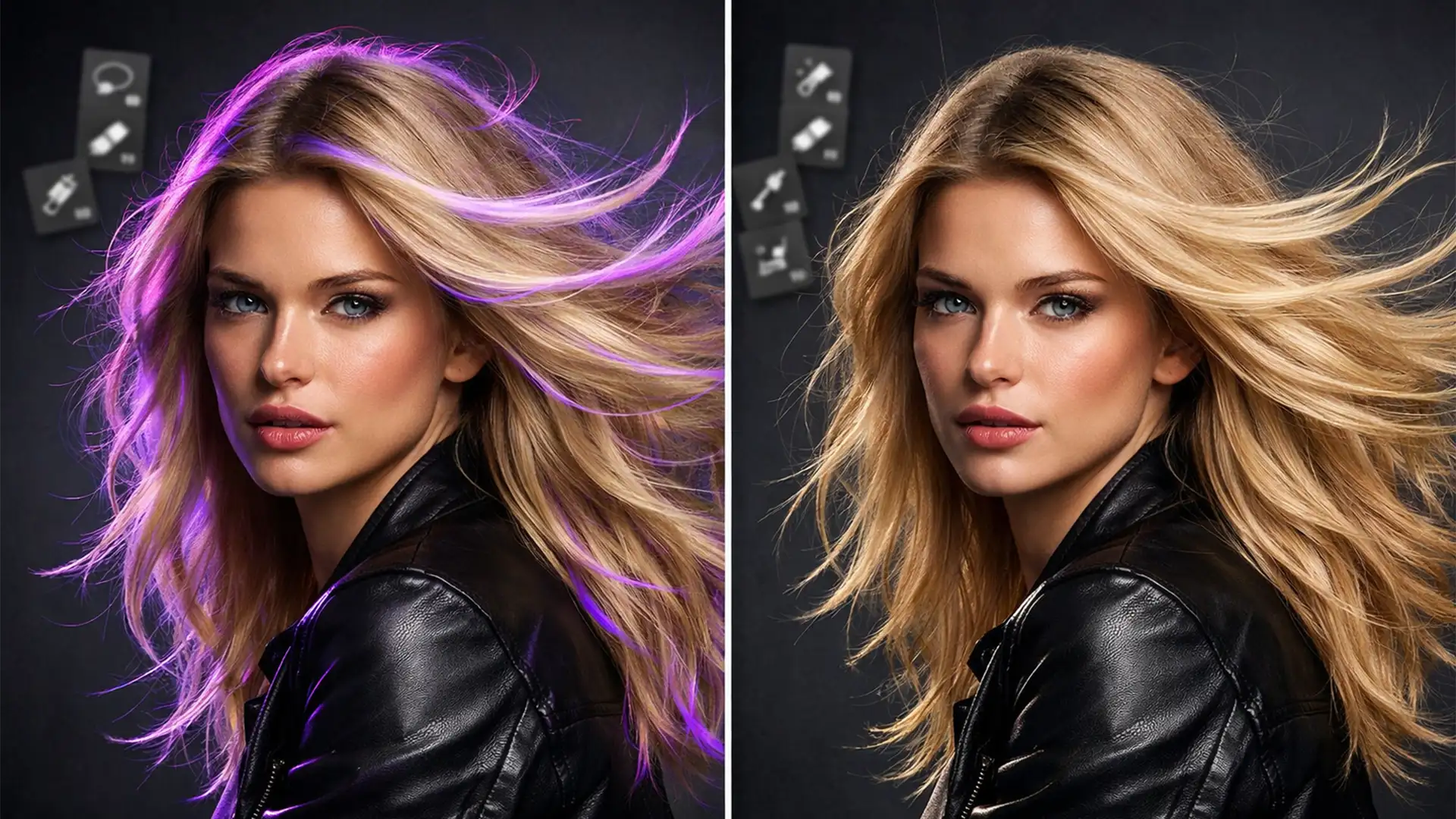 How to Clean Purple Fringing and Halos on AI Hair Selections