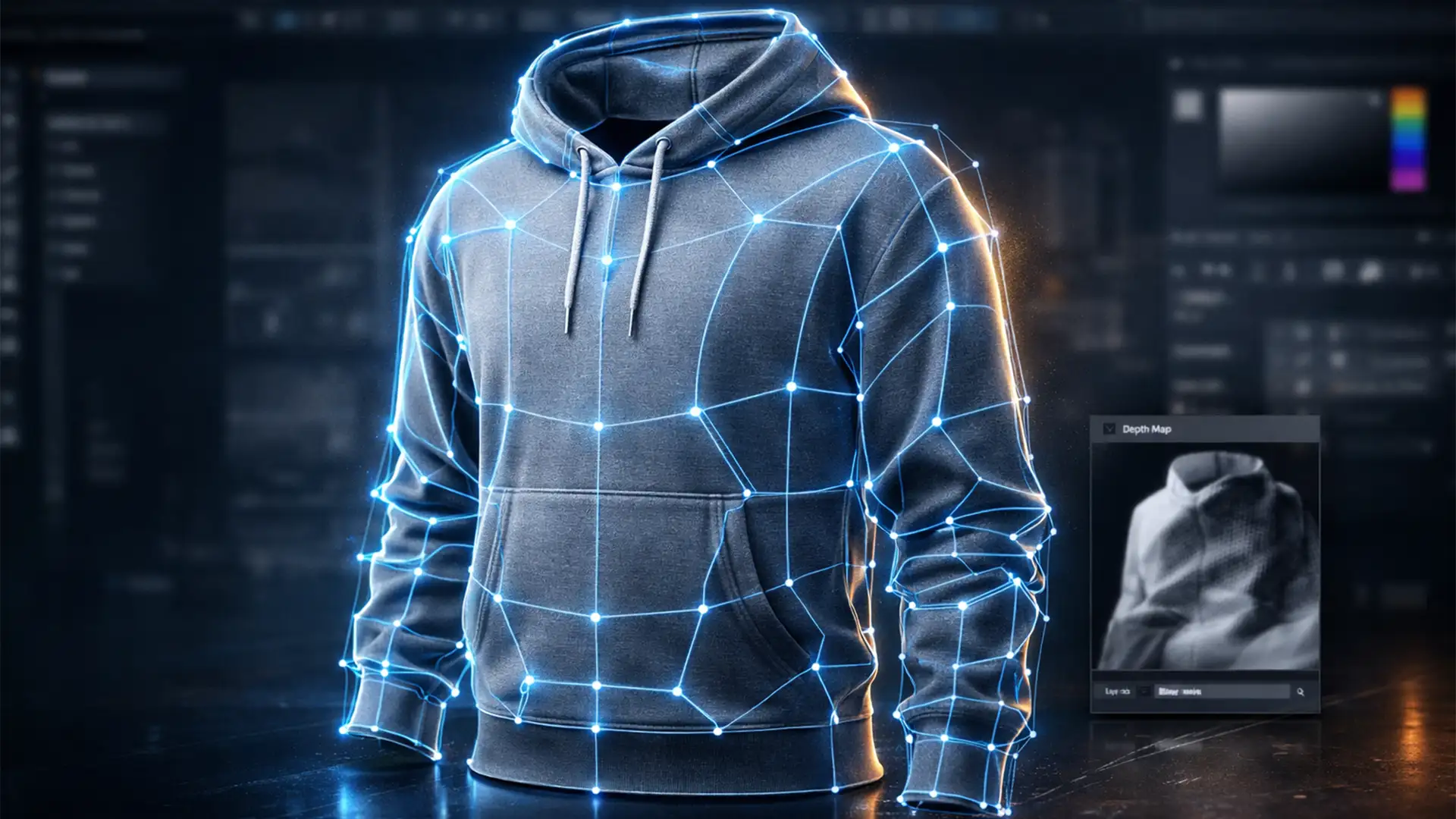 High-Depth Ghost Mannequin Clipping Paths for 3D Renders