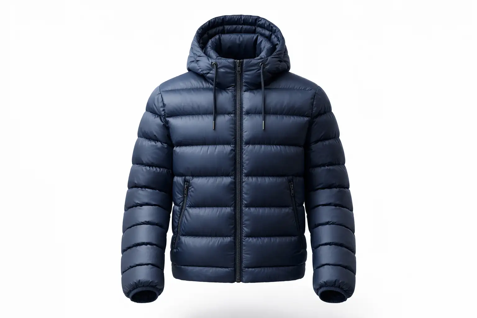 Realistic Ghost Mannequin Edits for Puffer Jackets