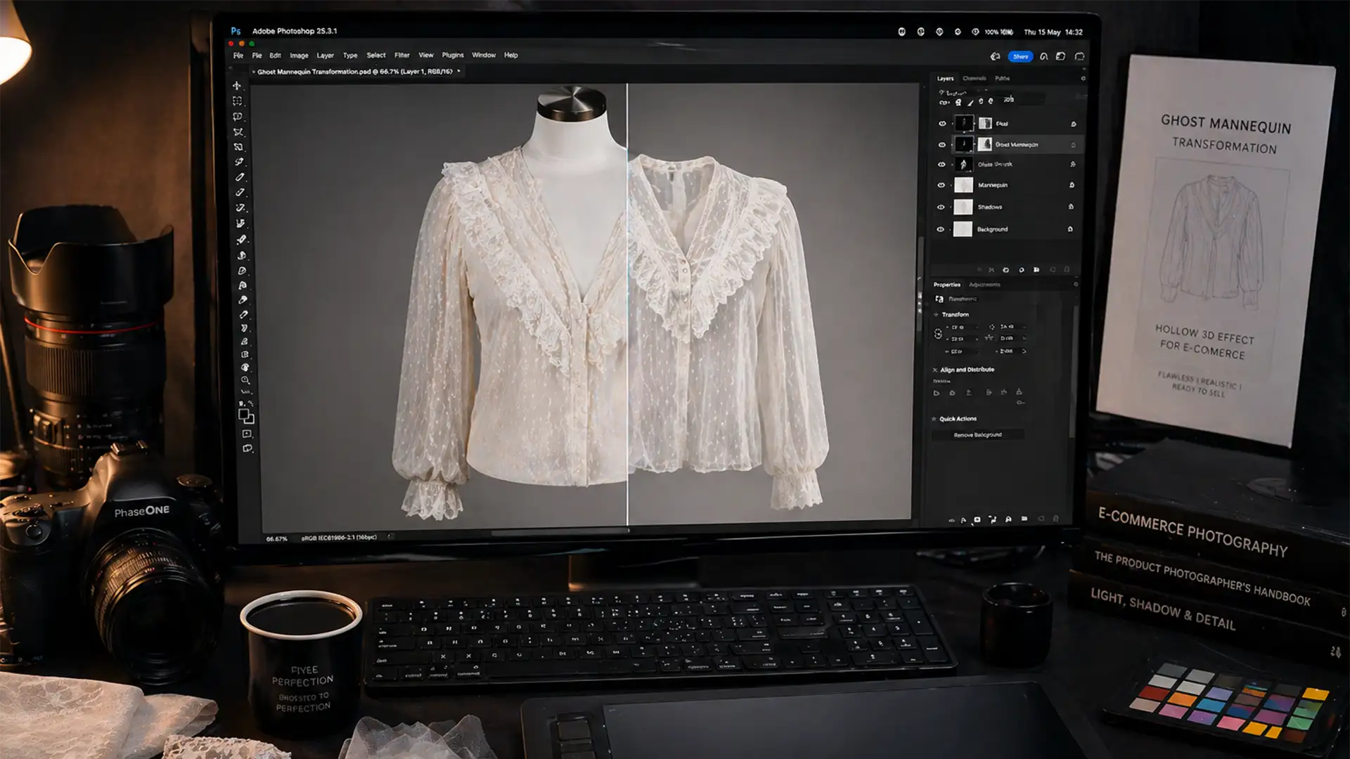 Ghost Mannequin for Sheer Lace Fabrics: Expert Guide