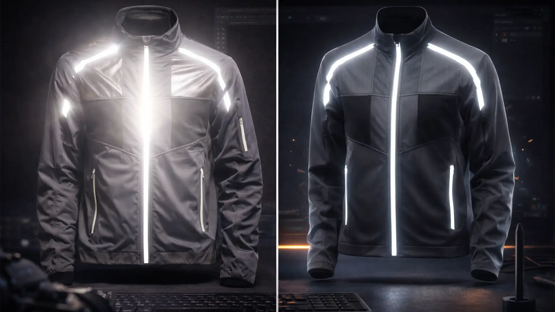 Ghost Mannequin Fixes for Reflective & Mesh Activewear