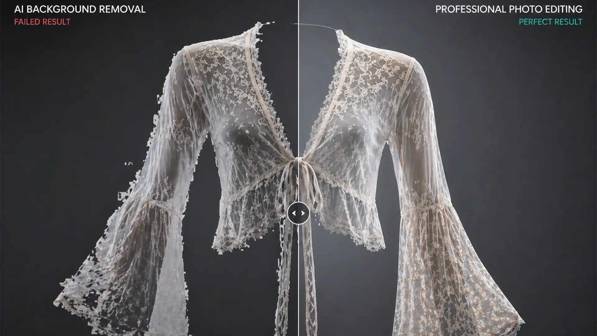 Why Complex Lace and Sheer Fabrics Still Need Human Editors