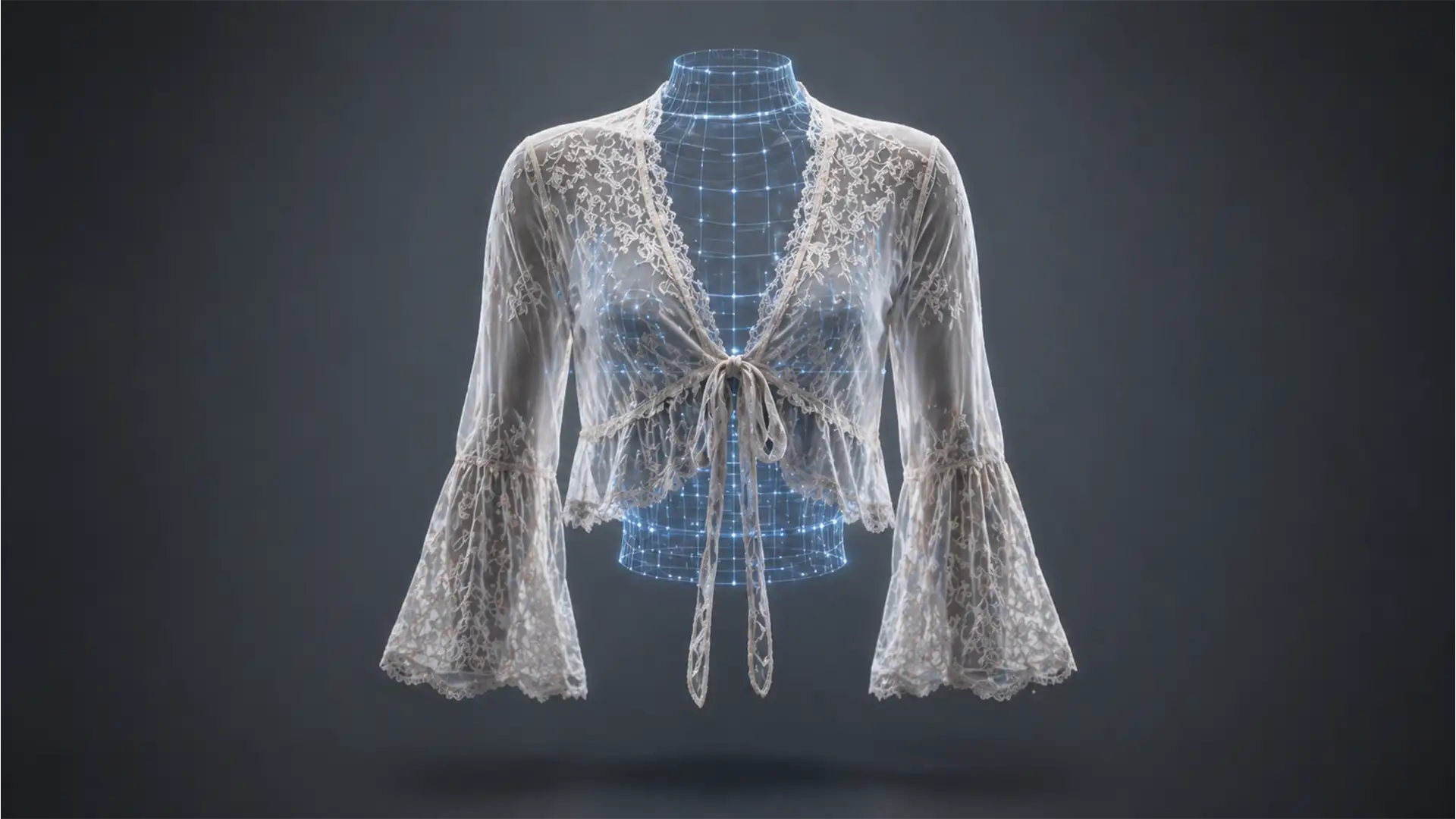 How to Edit Ghost Mannequins for Mesh and Lace Without Losing Texture