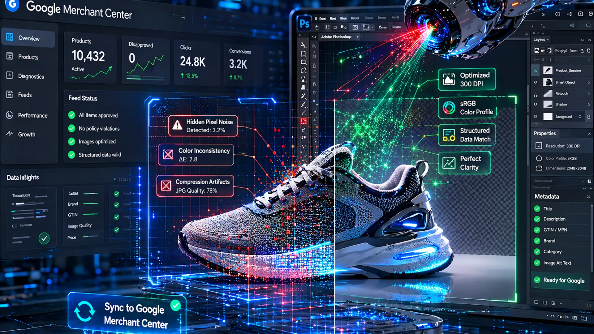 Fix Google Merchant Center AI Image Disapprovals Fast