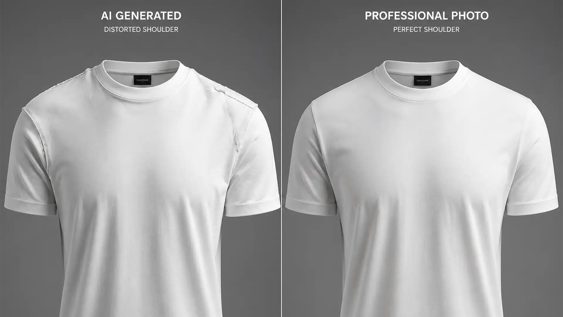 How to Fix Symmetry Errors and Shoulder Warp in AI Ghost Mannequins