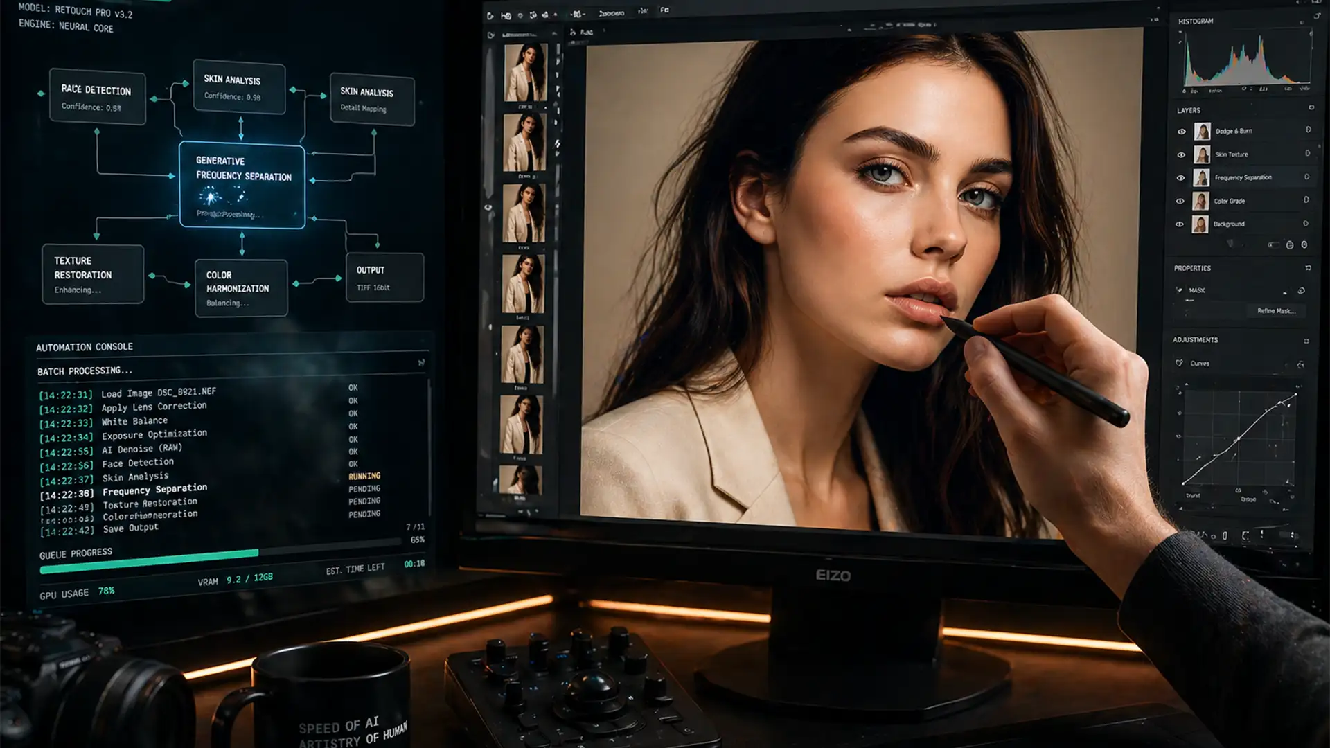 Why Hybrid Retouching is the Standard for High-End Brands in 2026