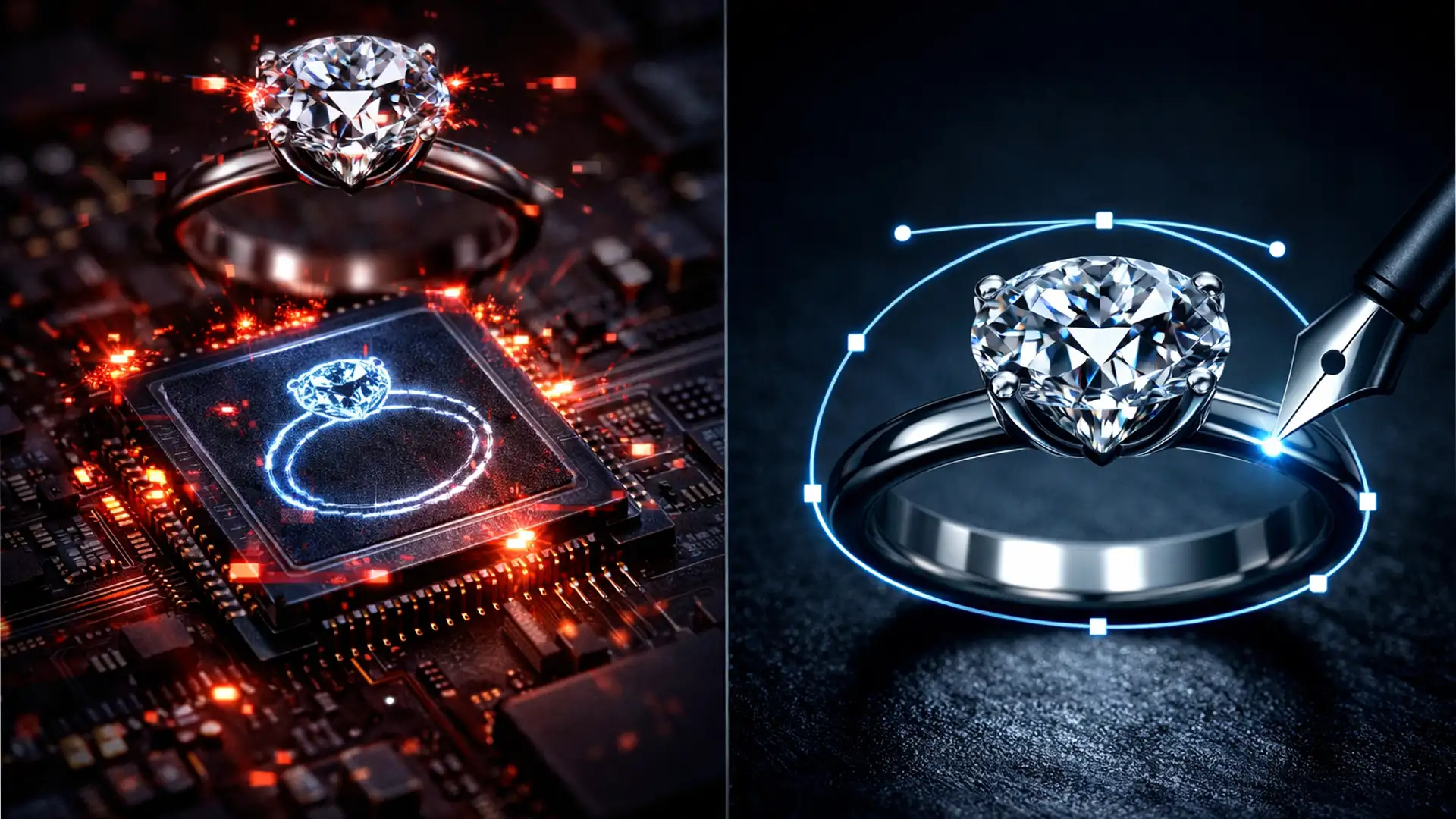 Why AI Background Removal Fails Jewelry: The Case for Manual Clipping Paths