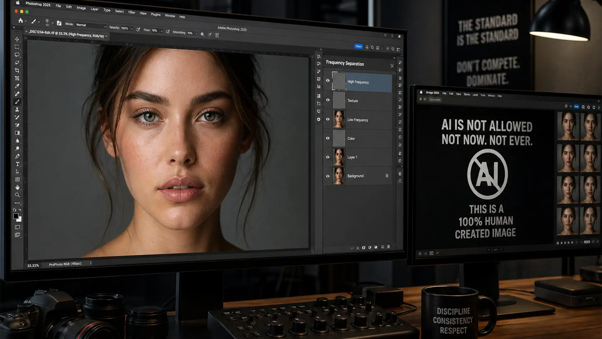 AI-Free Retouching: Competition-Safe Photo Editing Guide
