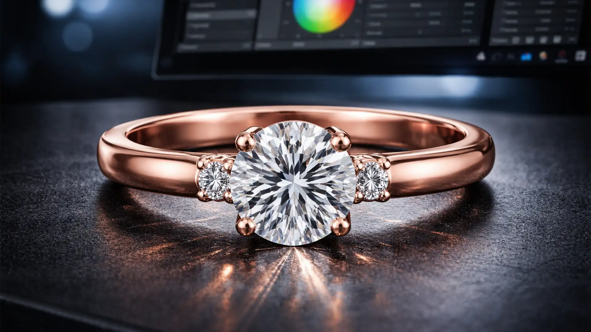 Match Rose Gold Color Across Your Jewelry Catalog in PS