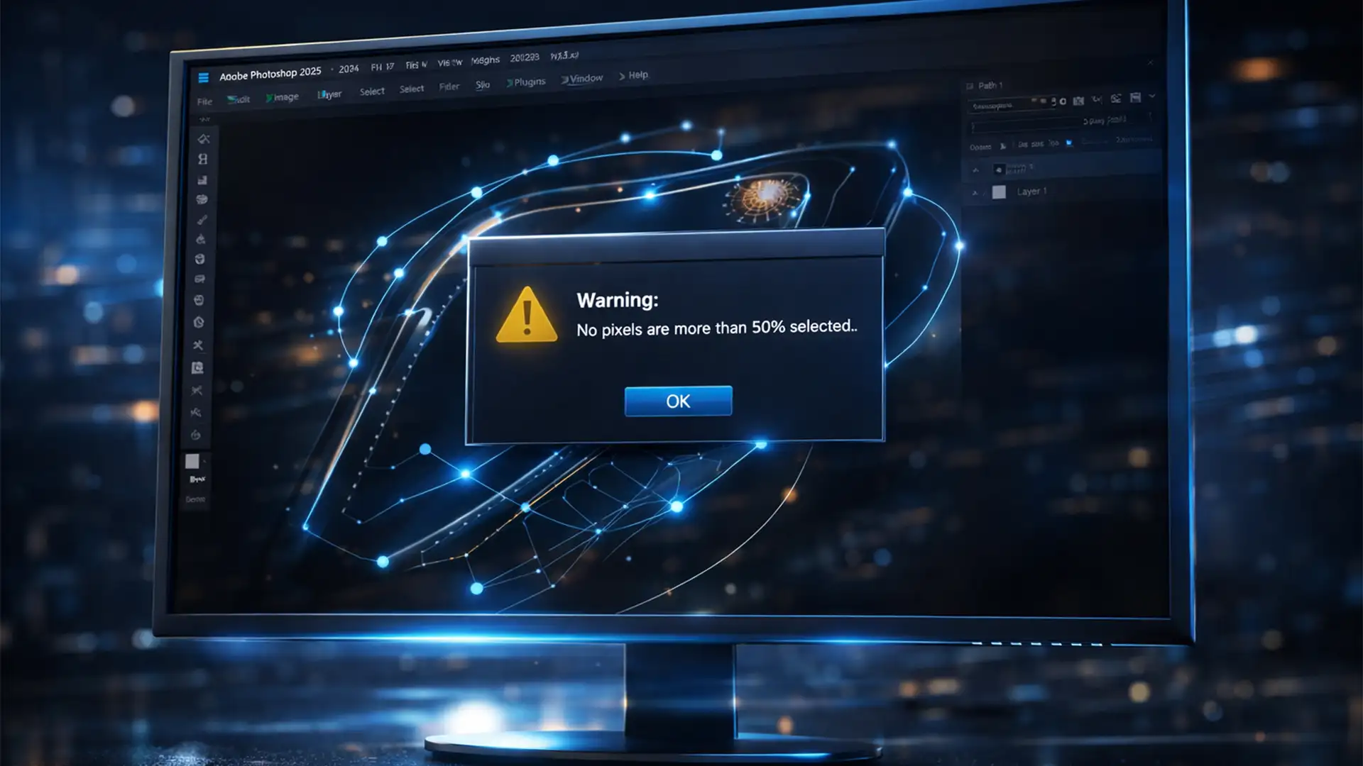 How to Fix the ‘No Pixels Selected’ Error in Photoshop 2025